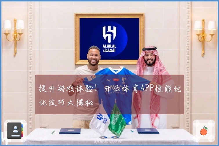提升游戏体验！开云体育APP性能优化技巧大揭秘